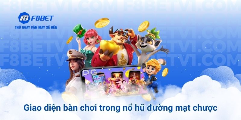 Giao diện bàn chơi trong nổ hũ đường mạt chược